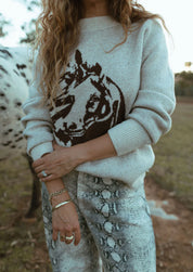 Arabian Knit Pullover - Whitney Spicer Art