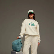 Athletique Sweatshirt Coconut / ARAMINTA JAMES