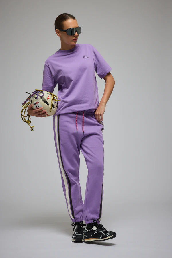 Araminta James - Croissants Bebe Tee Washed Violet