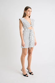 Pfeiffer ROBERTS LINEN DRESS | POLKA DOT