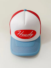 Howdy Patch Trucker Cap -Whitney Spicer Art