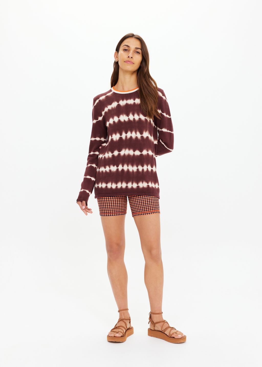 The Upside | AMANA LONG SLEEVE KNIT TIE DYE