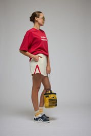 Araminta James Pacific Majorca Oversized TEE washed cherry pie