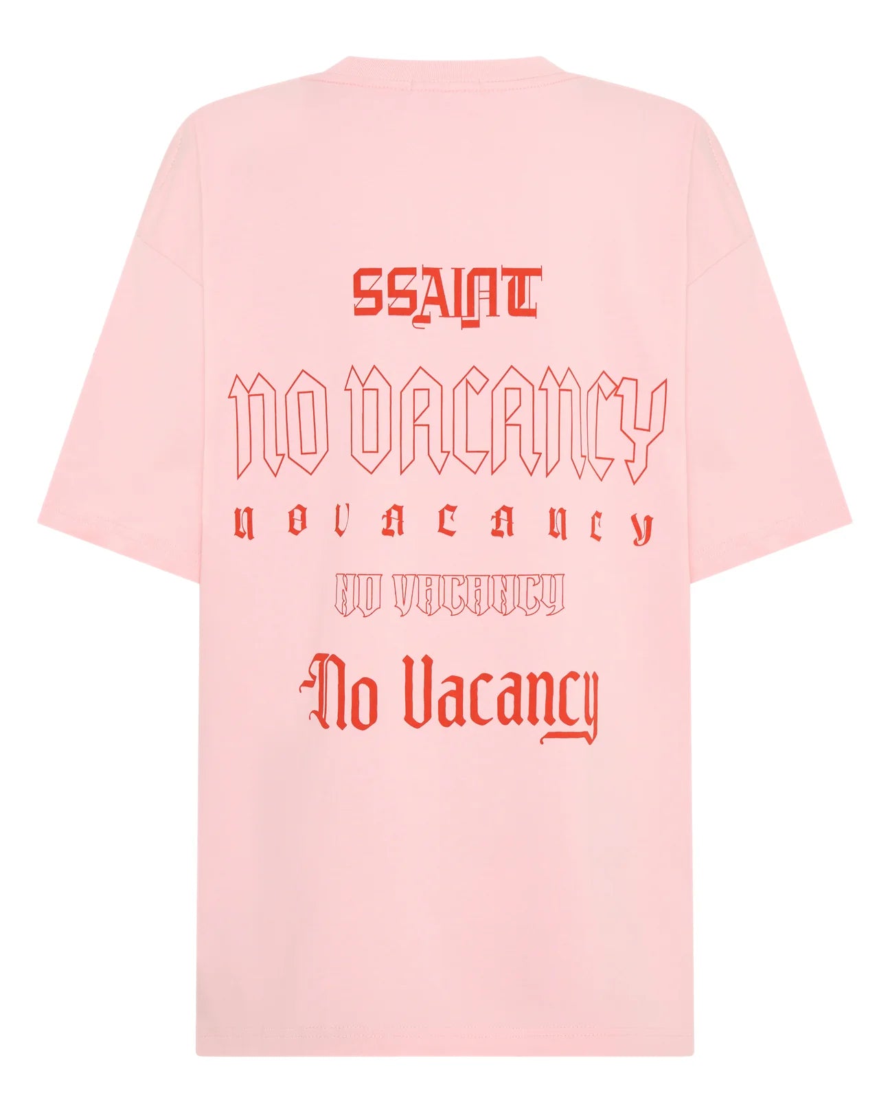 NO VACANCY TEE PINK