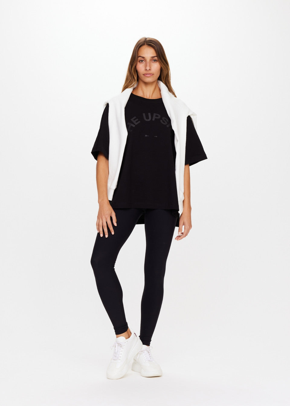 The Upside LAURA TEE in Black