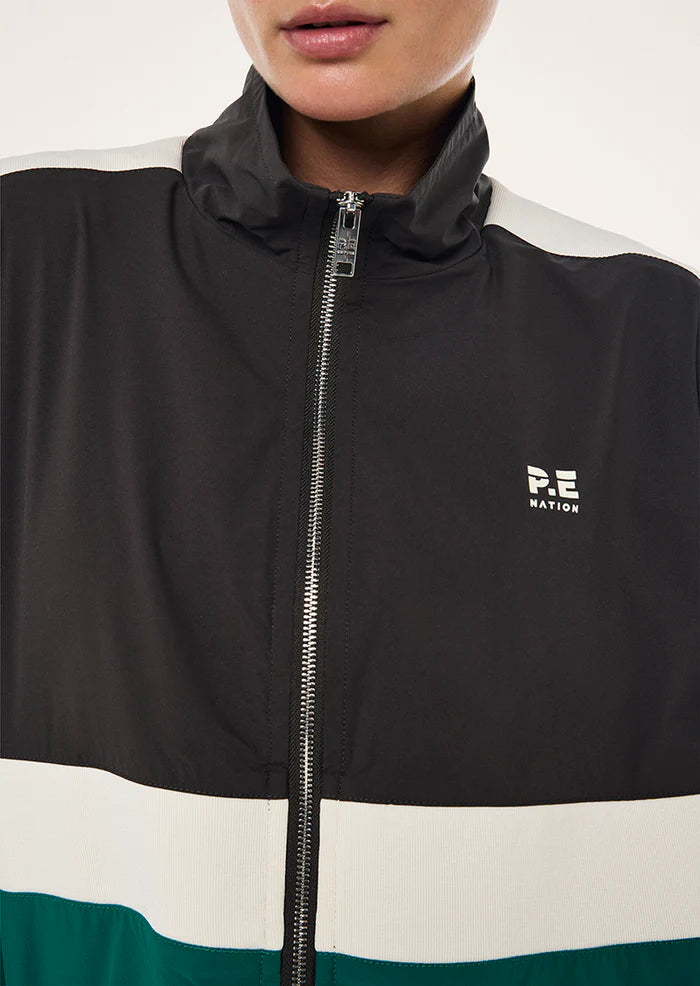 P.E Nation | Century jacket in college green