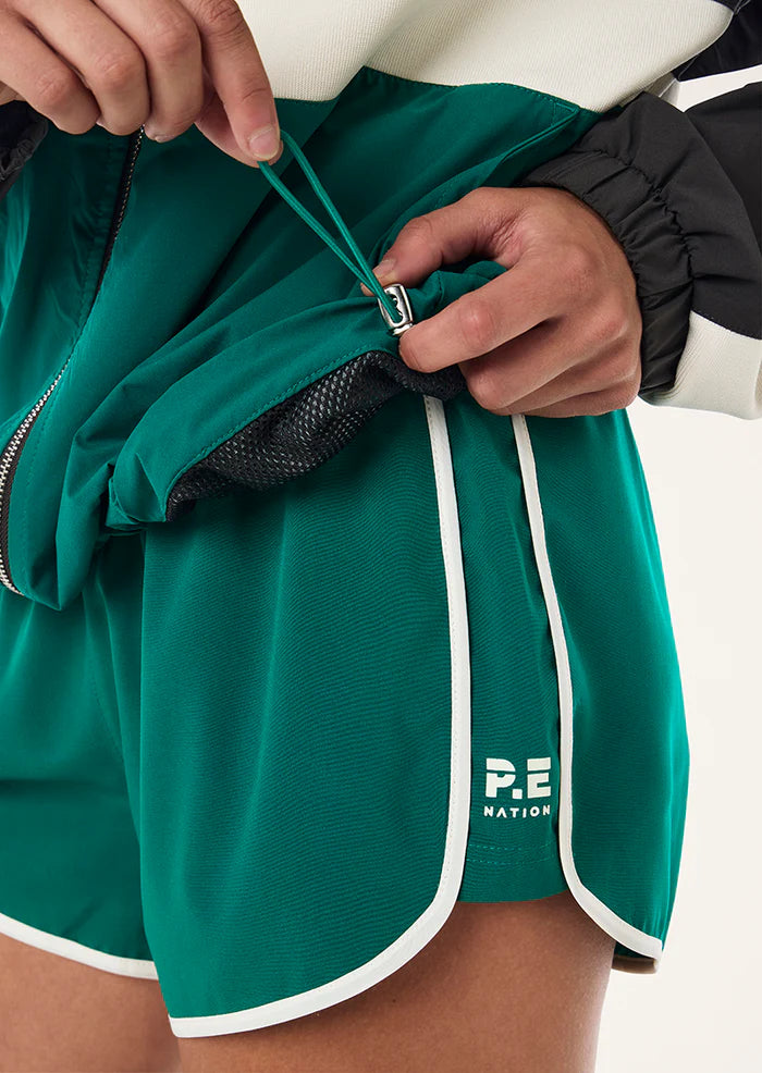 P.E Nation | Century jacket in college green