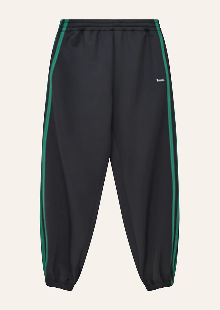 flat lay PE Nation Clarity Trackpant in black regular fit