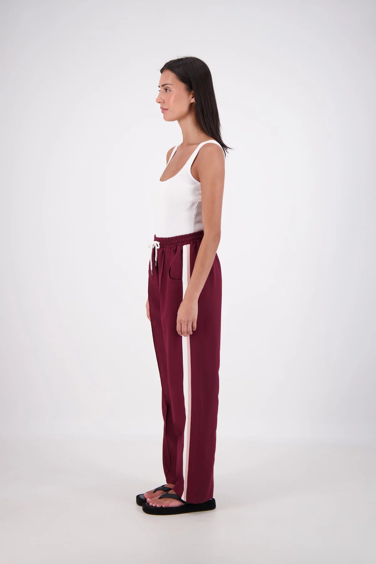 Jasmine Alexa -Cassis Trouser Plum