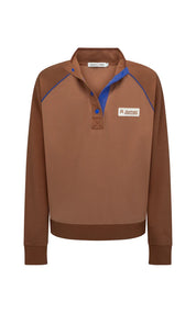 Araminta James Compa Knit Sweater Toasted Pecan
