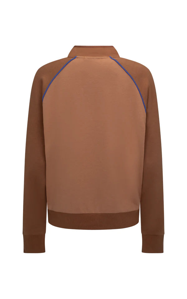 Araminta James Compa Knit Sweater Toasted Pecan