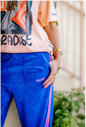 Daring Blue Terry Pants