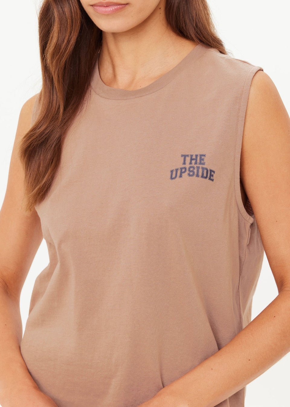 The Upside  DAWSON TANK mocha