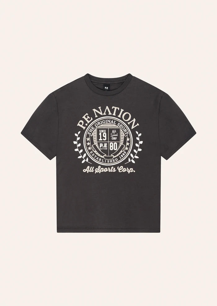 P.E Nation |Defend tee in Smoke stone