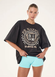 P.E Nation |Defend tee in Smoke stone