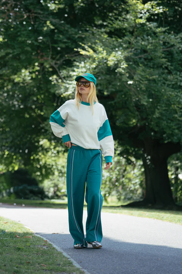 Araminta James - Grace Trackpant Ocean Green