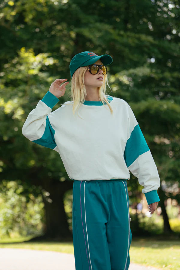 Araminta James - Grace Trackpant Ocean Green