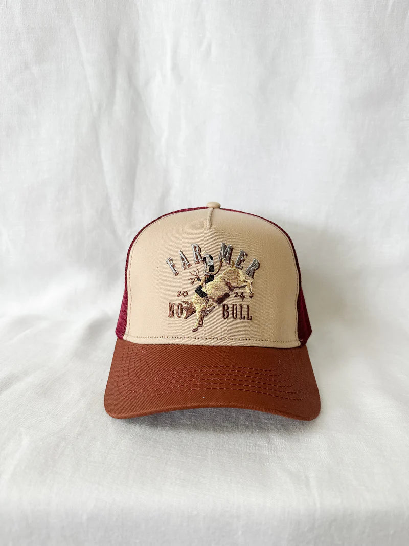 No Bull Trucker Cap- Whitney Spicer Art