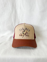 No Bull Trucker Cap- Whitney Spicer Art