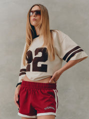 SSAINT 22 MOTION TEE - CREAM & ESPRESSO **PRE ORDER **