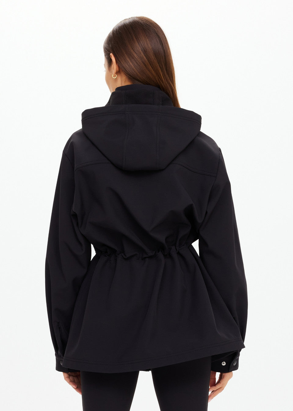 The Upside Freddie Fleece Lined Anorak – Black