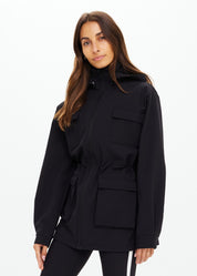 The Upside Freddie Fleece Lined Anorak – Black