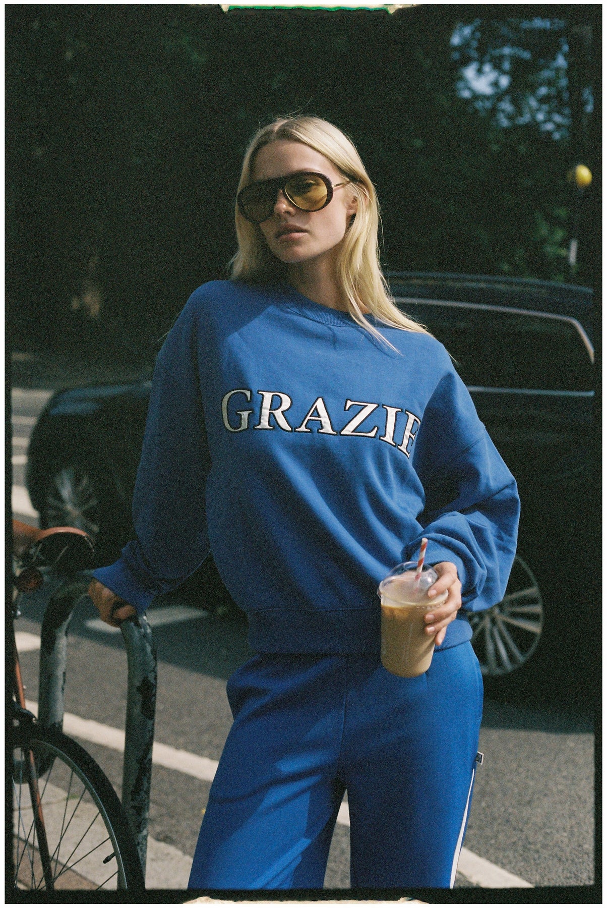 Araminta James Grazie Sweatshirt Ultramarine