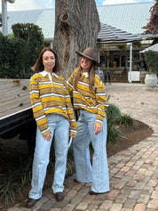 SŚAINT Cruz Rugby Polo – Mustard