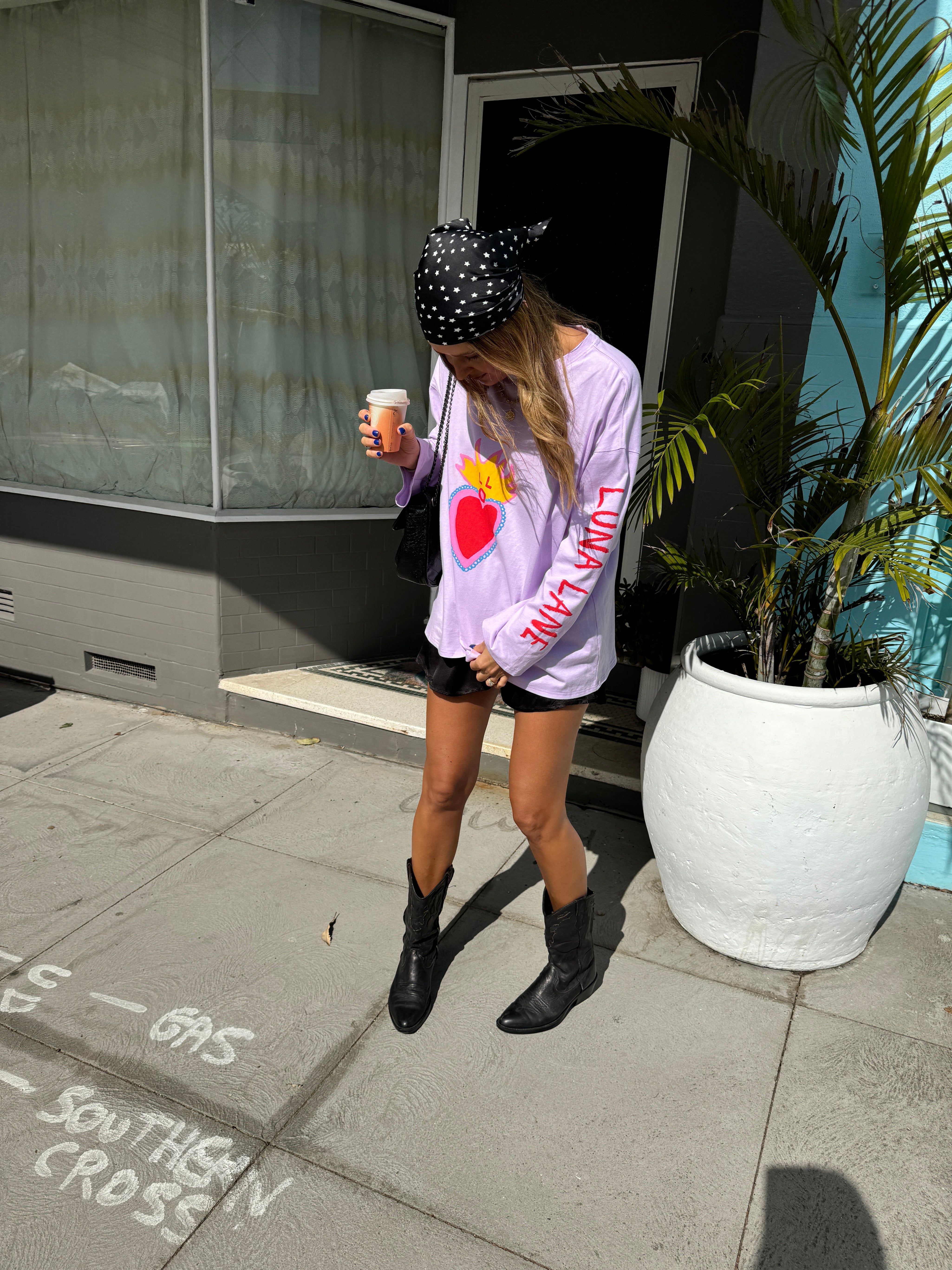 LUNA LANE Hearts On Fire - LONG SLEEVE