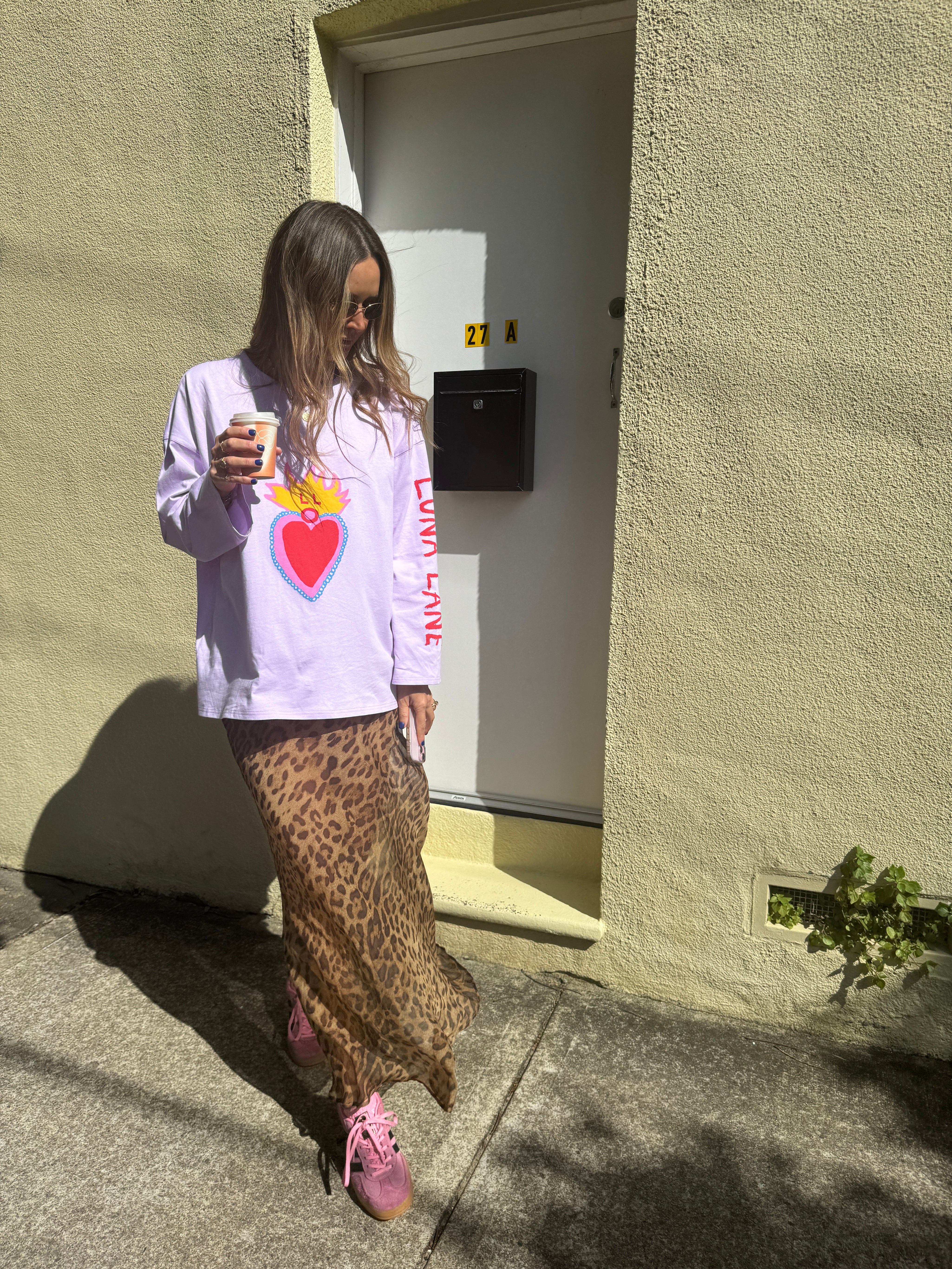 LUNA LANE Hearts On Fire - LONG SLEEVE