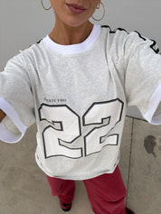 SSAINT Twenty Two Tee Grey