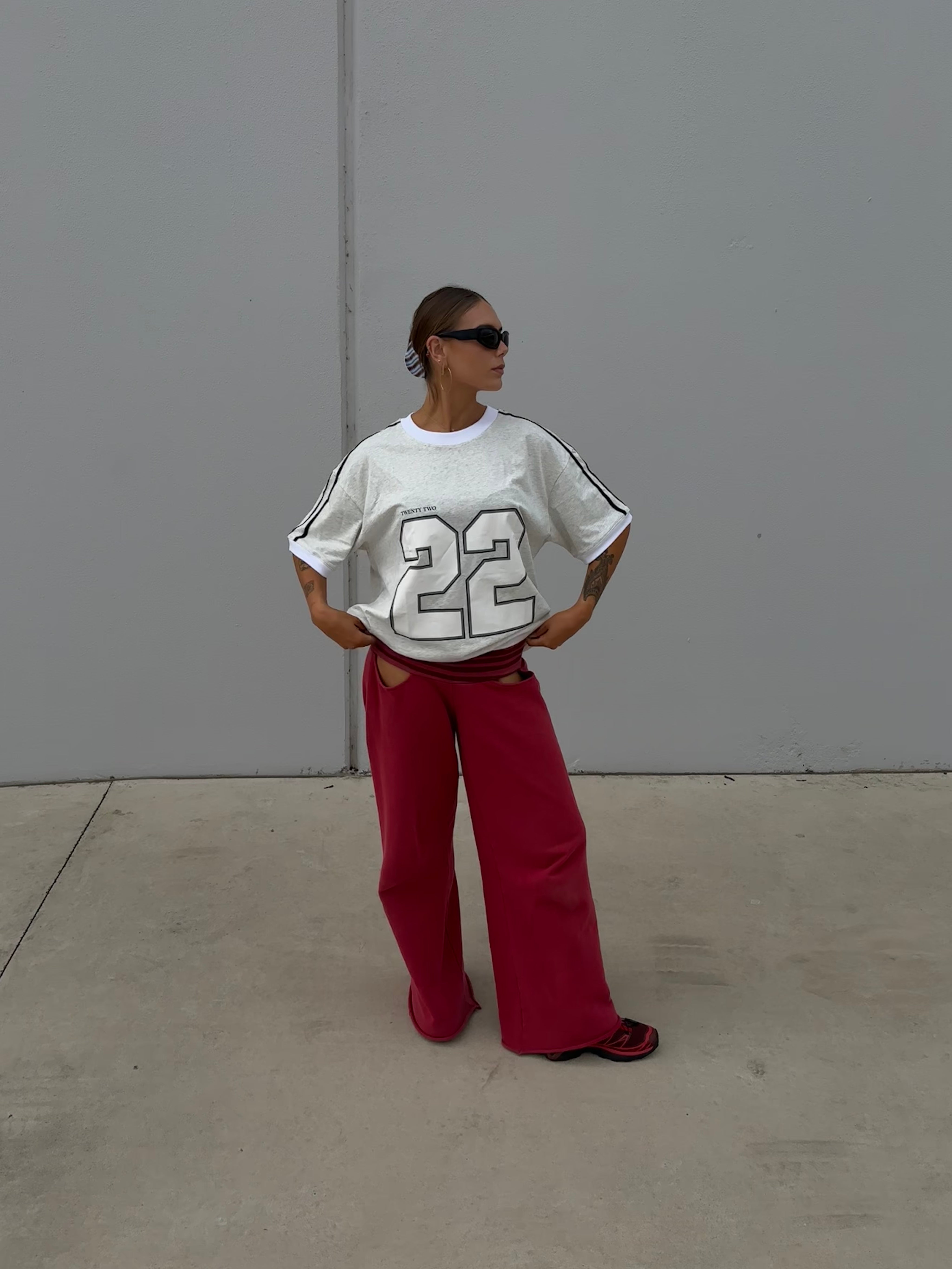 Twenty Two Tee Grey