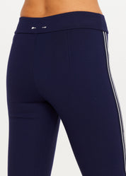 The Upside Joyela Panelled Flare Pant - Navy