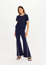 The Upside Fenway Jordan Knit Tee - Navy