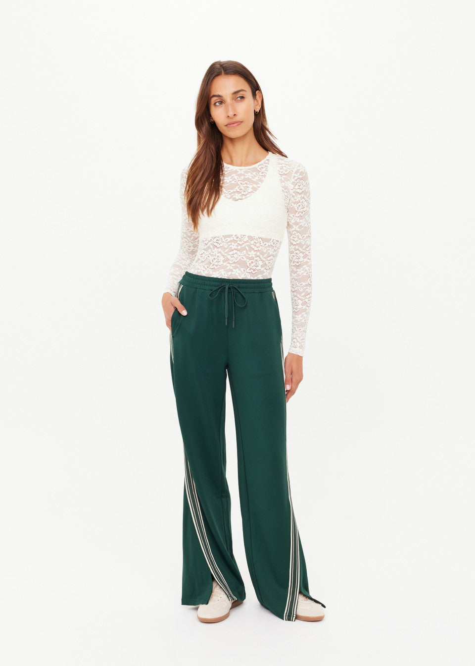 The Upside Lyon Rosa Long Sleeve Top – Cream