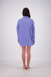 Jsmine Alexa Mahalo Shirt BLUE