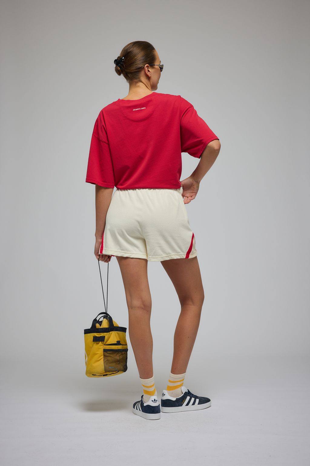 Araminta James Pacific Majorca Oversized TEE washed cherry pie