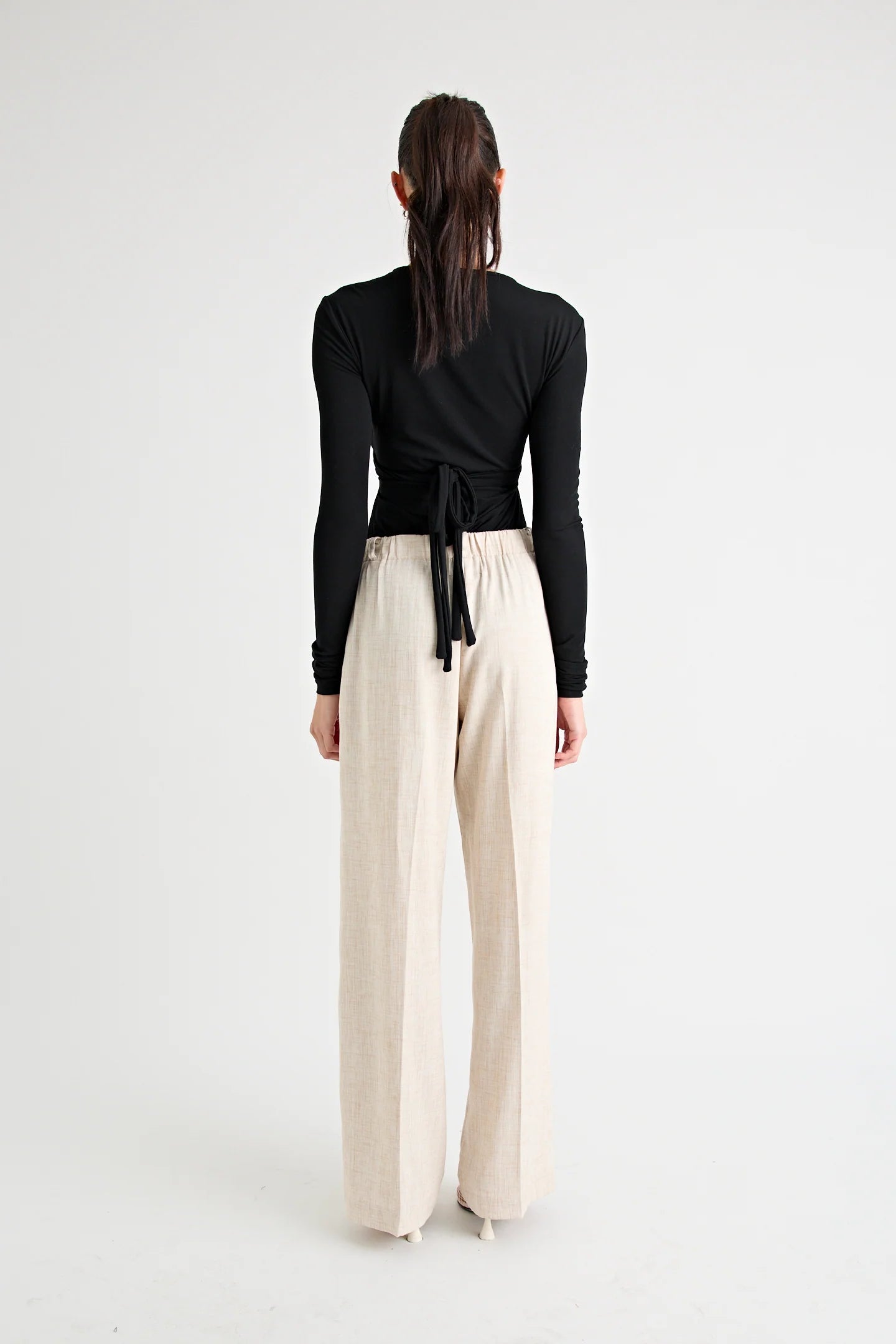 RAMOS LONG SLEEVE TOP | BLACK