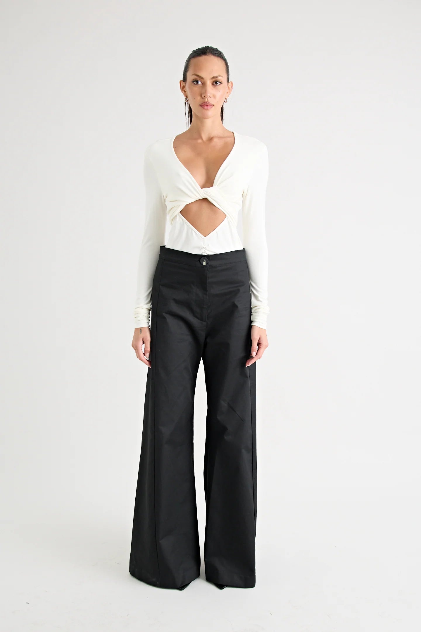 RAMOS LONG SLEEVE TOP | POWDER
