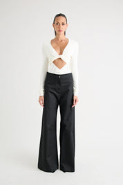 RAMOS LONG SLEEVE TOP | POWDER