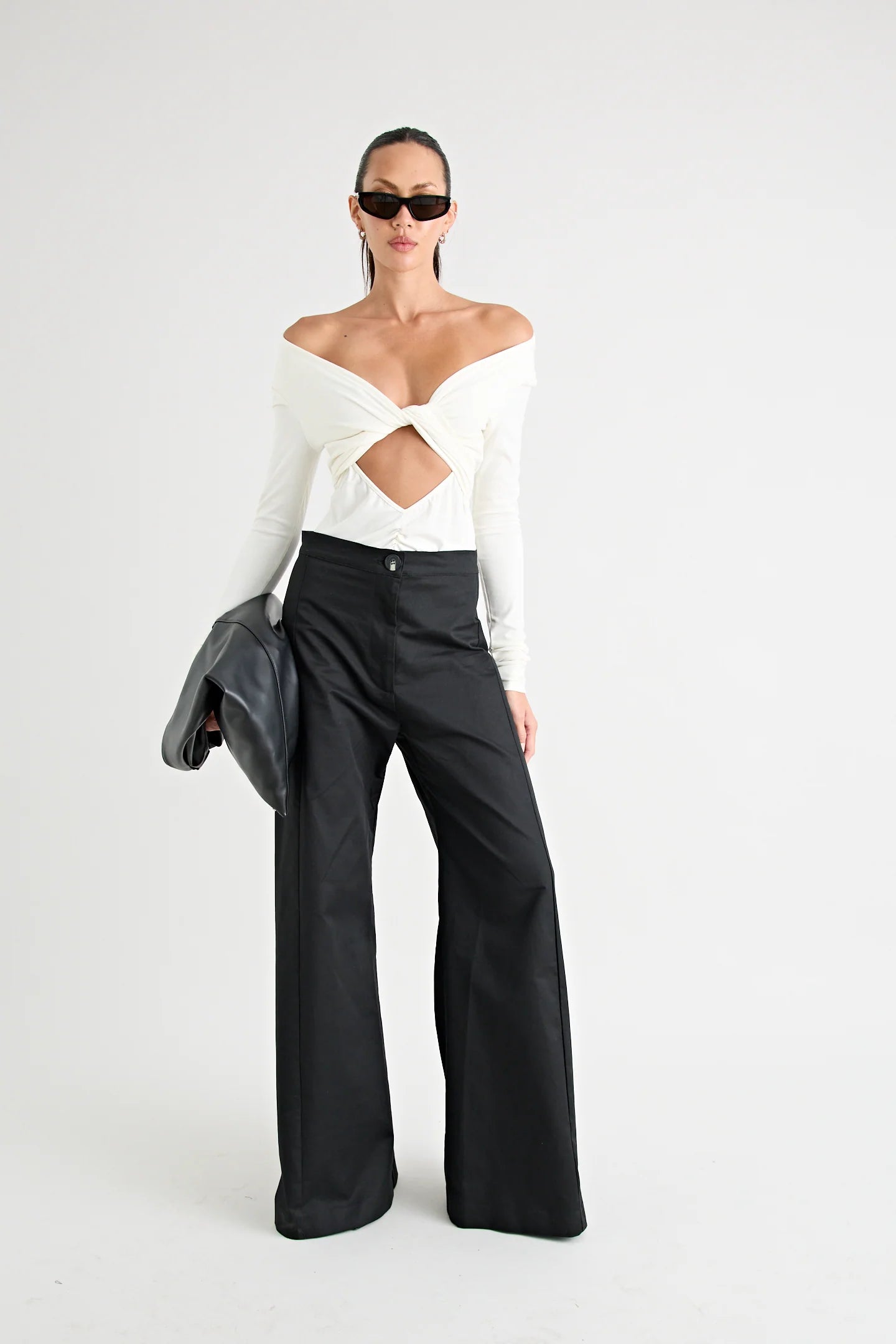 RAMOS LONG SLEEVE TOP | POWDER