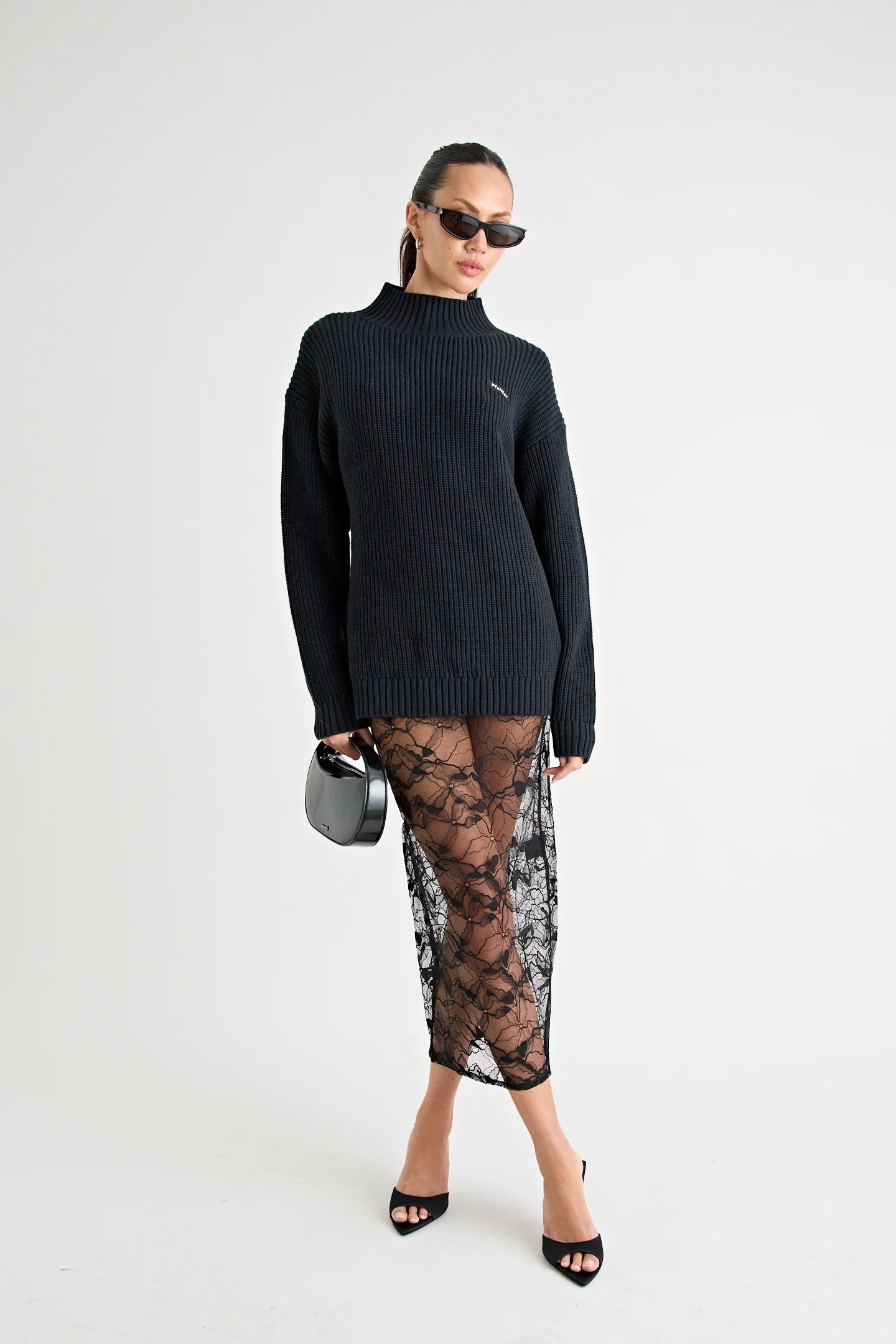 ADAMOS KNIT JUMPER | BLACK Pfeiffer