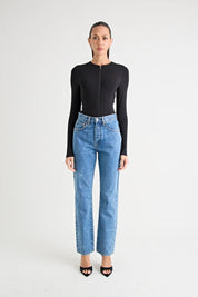 PFEIFFER ALEC BAMBOO TOP | BLACK