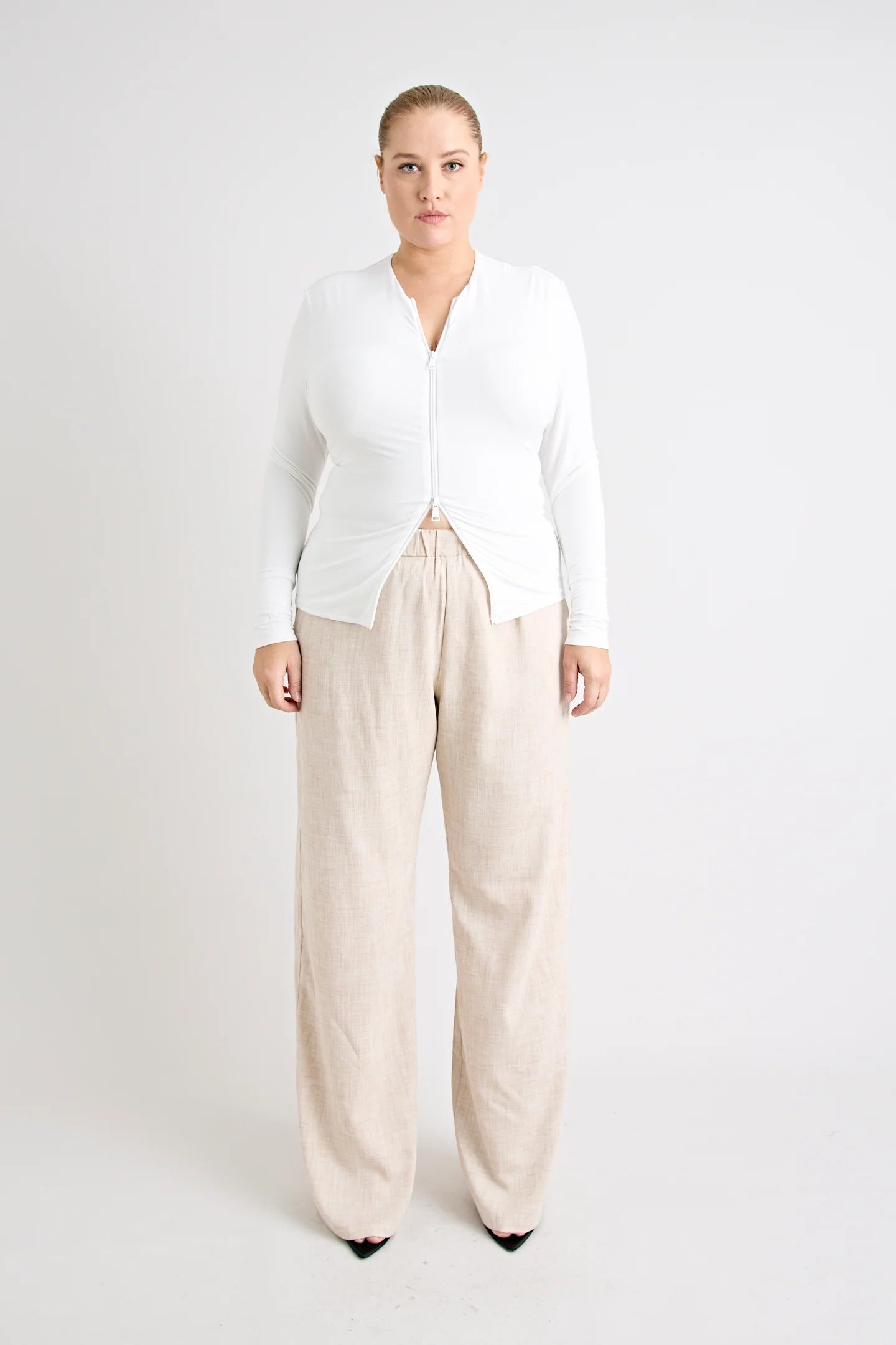 ALEC BAMBOO TOP | POWDER