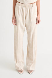 PINO WIDE LEG PANT | NATURAL