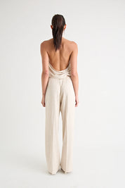 PINO WIDE LEG PANT | NATURAL