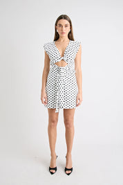 Pfeiffer ROBERTS LINEN DRESS | POLKA DOT