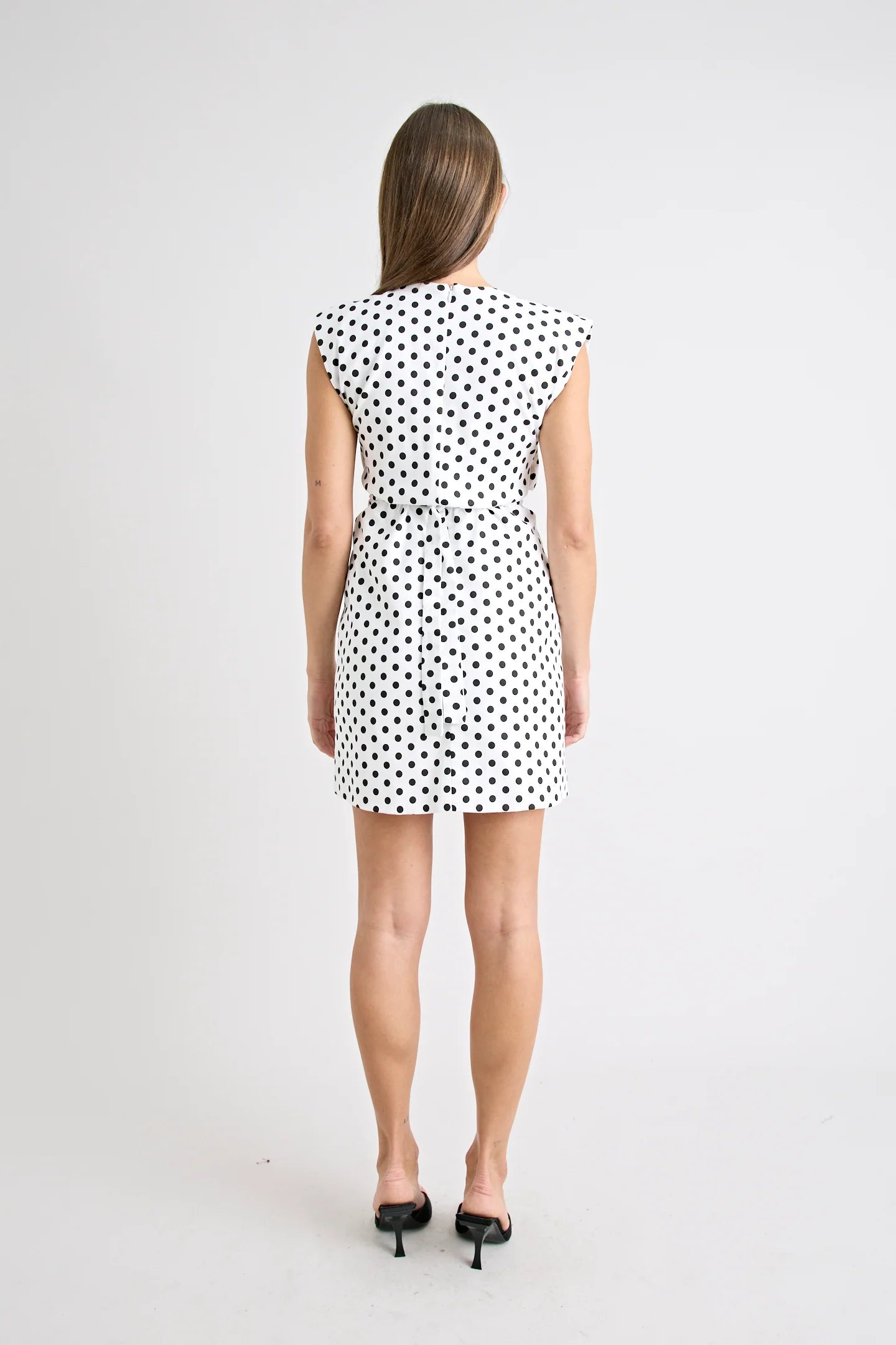 Pfeiffer ROBERTS LINEN DRESS | POLKA DOT