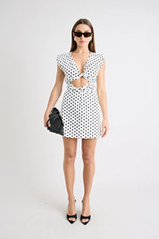 Pfeiffer ROBERTS LINEN DRESS | POLKA DOT
