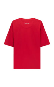 Araminta James Pacific Majorca Oversized TEE washed cherry pie